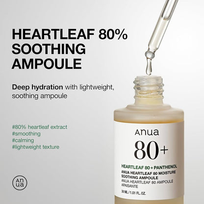 Anua Heartleaf 80% Moisture Smoothing Ampoule